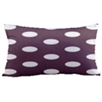 Polka Dots - White on Eggplant Violet Samsung Note 4 Hardshell Back Case