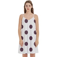 Mini Camis Dress With Pockets 