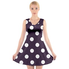 V-Neck Sleeveless Dress 