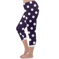 Capri Winter Leggings Back Capri Winter Leggings Back