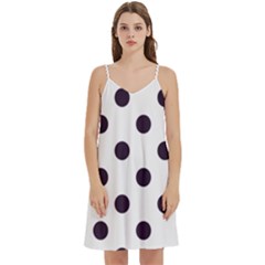 Mini Camis Dress With Pockets 