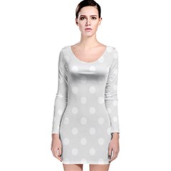 Long Sleeve Velvet Bodycon Dress 