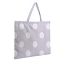 Zipper Large Tote Bag 