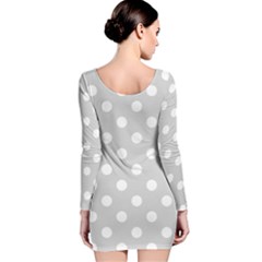 Long Sleeve Velvet Bodycon Dress 