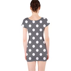 Short Sleeve Bodycon Dress Back