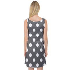 Sleeveless Satin Nightdress Back