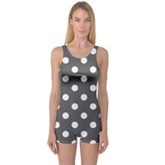 One Piece Boyleg Swimsuit 