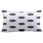 Polka Dots - Dark Gray on White Samsung Note 4 Hardshell Back Case