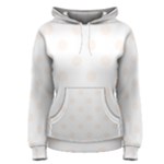 Polka Dots - Seashell on White Women s Pullover Hoodie