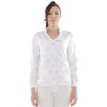 Polka Dots - Seashell on White Wind Breaker (Women)