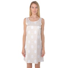 Sleeveless Satin Nightdress 