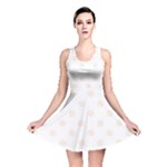 Polka Dots - Linen on White Reversible Skater Dress