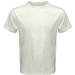 Polka Dots - White on Ivory Men s Cotton Tee
