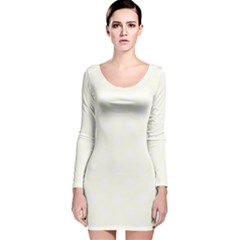 Long Sleeve Velvet Bodycon Dress 