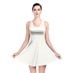 Polka Dots - White on Ivory Reversible Skater Dress