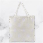 Polka Dots - White on Ivory Grocery Tote Bag