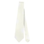 Polka Dots - White on Ivory Necktie (Two Side)