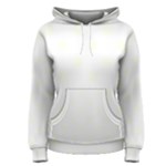 Polka Dots - Ivory on White Women s Pullover Hoodie