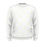Polka Dots - Ivory on White Men s Sweatshirt
