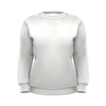 Polka Dots - Ivory on White Women s Sweatshirt