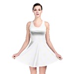 Polka Dots - Ivory on White Reversible Skater Dress