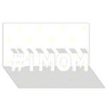 Polka Dots - Ivory on White #1 MOM 3D Greeting Cards (8x4)