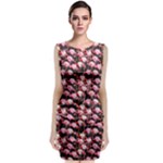 Pink Flamingos! Classic Sleeveless Midi Dress