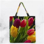 Images Tulip Red Grocery Tote Bag