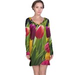 Images Tulip Red Long Sleeve Nightdress