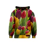 Images Tulip Red Kids  Zipper Hoodie