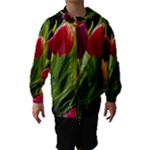 Images Tulip Red Hooded Wind Breaker (Kids)