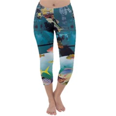 Capri Winter Leggings  Front