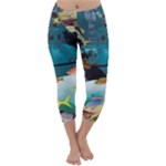 Aqua Adventures Medium Capri Winter Leggings 