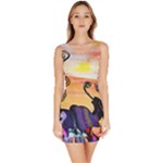 Indian Elephants Bodycon Dress