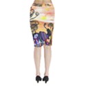 Midi Wrap Pencil Skirt 