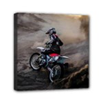 Motorcross Mini Canvas 6  x 6  (Stretched)