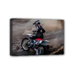 Motorcross Mini Canvas 6  x 4  (Stretched)