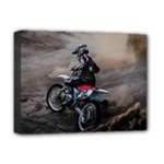 Motorcross Deluxe Canvas 16  x 12  (Stretched) 