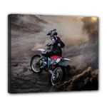 Motorcross Deluxe Canvas 24  x 20  (Stretched)