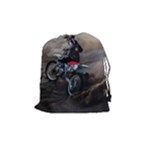 Motorcross Drawstring Pouch (Medium)