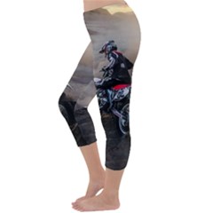 Capri Winter Leggings Back Capri Winter Leggings Back