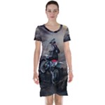 Motorcross Short Sleeve Nightdress