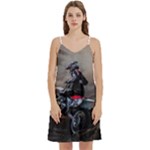 Motorcross Women s Reversible Sports Bra with Border