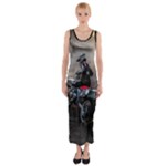 Motorcross Fitted Maxi Dress