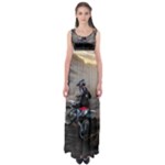 Motorcross Empire Waist Maxi Dress