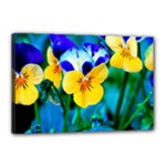 Wallpaper Flower Tulip Canvas 18  x 12  (Stretched)