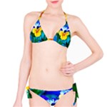 Wallpaper Flower Tulip Bikini Set