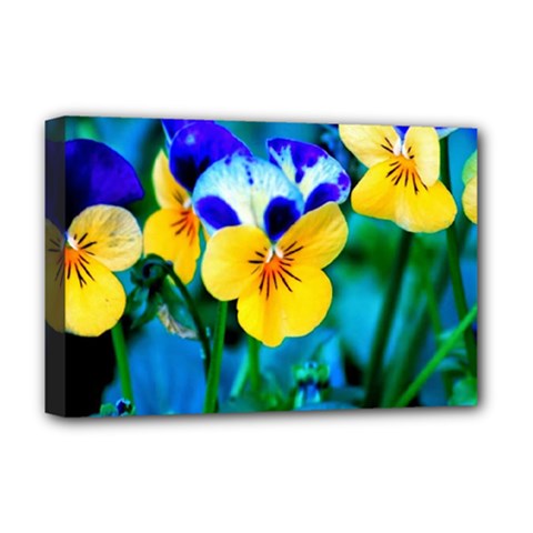Wallpaper Flower Tulip Deluxe Canvas 18  x 12  (Stretched) from ArtsNow.com