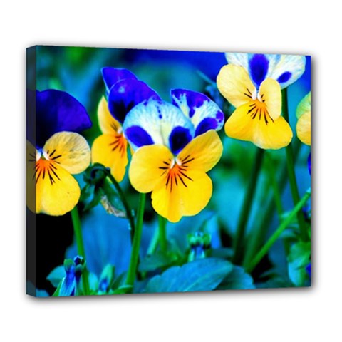 Wallpaper Flower Tulip Deluxe Canvas 24  x 20  (Stretched) from ArtsNow.com
