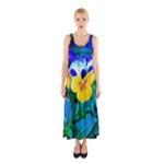 Wallpaper Flower Tulip Sleeveless Maxi Dress